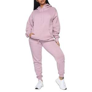 Best Selling New Design Custom Color 2-Piece Set <b>Sport</b> Tracksuit for Women Breathable Plus Size with Logo Wholesale for Ladies - Product Image 4