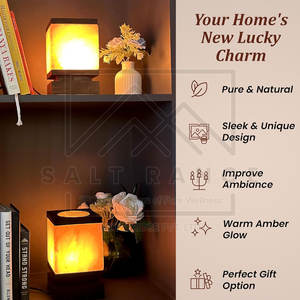 Meilleur fournisseur de lampes en sel de l'Himalaya, forme cubique, sculptées, de haute qualité, personnalisables, nouvelle arrivée - Product Image 5