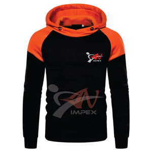 เสื้อฮู้ดดี้พิมพ์ลายดิจิทัลคุณภาพสูงแบบกำหนดเองสำหรับผู้ชาย ตะเข็บสองสี ผ้าฟลีซสำหรับฤดูหนาว เป็นมิตรกับสิ่งแวดล้อม - Product Image 1