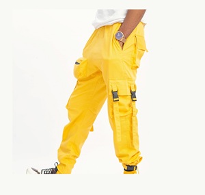 Customized Style Stretch Elastic Multi Pockets Joggers Stretch Regular <b>Cargo</b> Trouser <b>Working</b> Running Fitness Outdoor <b>Cargo</b> <b>Pant</b> - Product Image 2