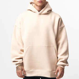 Sudaderas Extra Grandes de Algodón y Poliéster para Hombre, Estilo Casual, Hombros Caídos, Tallas Grandes, Lavado Ácido - Product Image 5