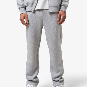 Vente hommes sweat à capuche costume hiver plaine solide vêtements de sport sweats à capuche coton et pantalon unisexe épais confortable élégant - Product Image 3