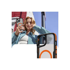 Coque de protection antichoc Netzy Luxury pour Airbag, compatible MagSafe, en silicone souple pour iPhone 15 Plus et 13 Pro - Product Image 3