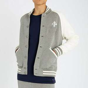 Chaqueta universitaria transpirable con cuello acanalado, nueva chaqueta de invierno con logotipo personalizado más vendida, 100% poliéster de ATLANTIC - Product Image 4