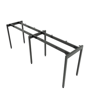Table de salle à manger moderne et minimaliste pour 2 personnes, 200x50cm, en contreplaqué, système Slean, HBSL012 - Product Image 4