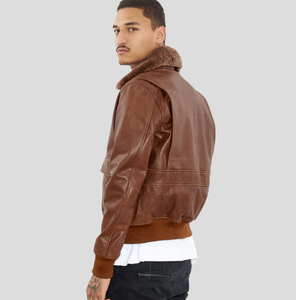 Chaqueta de Cuero para Hombre y Mujer, Modelo 2026, Resistente al Viento, Cuello Alto, Logotipo Frontal, Alta Calidad, Personalizable - Product Image 2