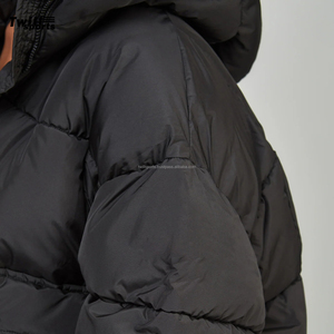 เสื้อโค้ทฮู้ดดี้ดีไซน์ล่าสุดปี 2026 ไซส์พลัส ทรงปกติ สไตล์ไฮสตรีท มีกระเป๋าซิป ผ้าระบายอากาศ กันน้ำ ผลิตจากผ้าเมมโมรี่ ประเทศปากีสถาน - Product Image 4