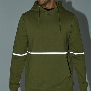 2023 nouvelle usine d'hiver en gros couleur unie coton polaire matériel poche avant pull à capuche - Product Image 6