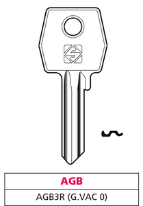 Llave de latón Agb3r (g. Vac 0) Agb - Product Image 1