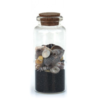 Produits de coquillages côtiers de collection, produits souvenirs les plus vendus, vente en gros de petits coquillages dans des bouteilles en verre