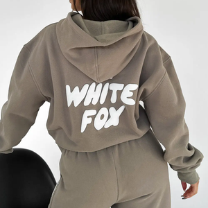 2023 ropa de mujer, chándal personalizado, conjunto de chándal, conjuntos de Jogger de lana para mujer, ropa de mujer 2024, chándales para mujer - Product Image 5