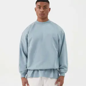 Fabricants Pulls personnalisés Pro Club Sweats à capuche de haute qualité anti-rides pour hommes Vert Menthe Sweatshirts unisexe