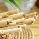 หลอดไม้ไผ่ธรรมชาติเป็นมิตรกับสิ่งแวดล้อมผลิตในเวียดนาม/เดลต้าเวียดนาม - Product Image 3