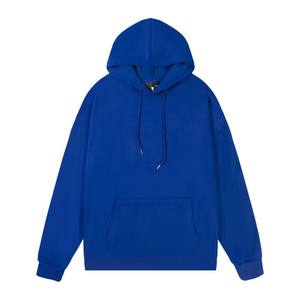 Sweat-shirts à capuche surdimensionnés pour hommes, écologiques, en polyester/coton, avec logo personnalisé brodé, vente en gros, pour le printemps - Product Image 6