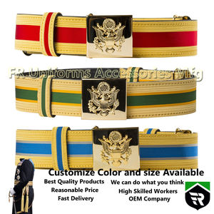 अधिकारी सेरेमोनियल बेल्ट वास्तविक सामान्य धन सेवाएँ और अधिकारी मुद्दा कमीशन प्राप्त अधिकारी स्थिर बेल्ट 2 - Product Image 5