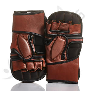 Guantes de boxeo personalizados para hombres y mujeres, alta calidad, profesional, 100% CUERO, venta al por mayor - Product Image 2