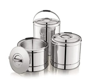 Olla caliente de acero inoxidable Fusion 7.5LTR de alta calidad, cazuela de sopa de cocina grande, calentador de alimentos al por mayor - Product Image 1