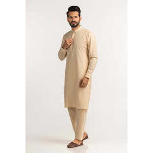 Tela sin coser estilo casual Slub Karandi, mezcla de fibra LF - Product Image 1