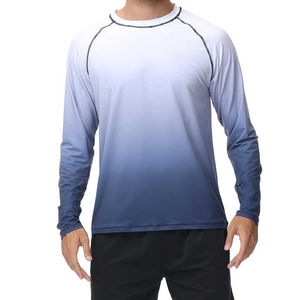Camiseta de compresión para gimnasio para hombre, Camiseta ajustada de manga corta de secado rápido, ropa deportiva atlética, entrenamiento, camiseta de Fitness - Product Image 3
