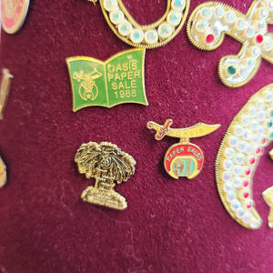 Shriners Fez <b>Hat</b> Masonic 100% Wool Hand Embroidery Rhinestones Customizable Colors Daily Outdoor High Quality Best Sale - Product Image 3