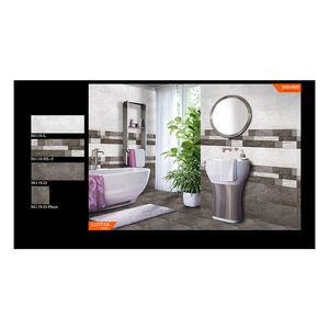 Vente en gros de carreaux muraux mats en céramique à texture solide moderne et classique au design émaillé pour salle de bain et villa d'Inde - Product Image 3