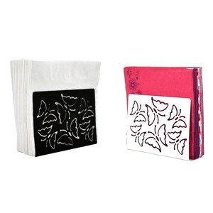 Porte-serviettes en papier de soie autoportant en métal Home Office Kitchen Hotel & Restaurant Table à manger Comptoir - Product Image 3