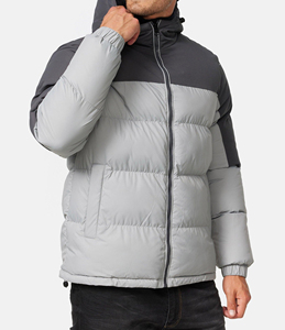 Chaqueta Acolchada de Diseño Ligero de Dos Colores, con Protección Facial Completa, Resistente al Agua y con Marca Personalizada, Chaquetas para Hombre - Product Image 4