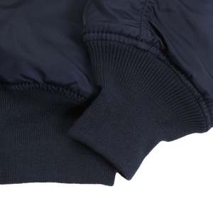 Chaqueta de bombardero de invierno hecha a medida para hombre superventas, decoración bordada, precio al por mayor, procesamiento en bruto - Product Image 6