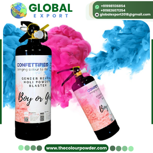 Poudre de couleur de révélation de sexe de qualité à l'exportation Canons à double effet Emballage personnalisé Graduation non toxique écologique - Product Image 4