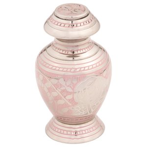 Pink Color Finest Quality Wholesale Selling Aluminium Material Human Cremation <b>Urns</b> <b>for</b> Bulk Buyers - Product Image 3