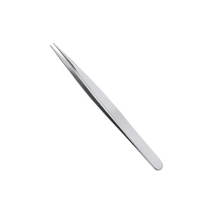 Fórceps de microsutura con plataforma, instrumento quirúrgico de precisión de punta de 4,75 pulgadas y 0,3mm, instrumentos de cirugía plástica - Product Image 4