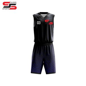 Último diseño, uniforme de baloncesto hecho a medida, ropa deportiva de poliéster, uniforme de baloncesto de equipo en blanco en todos los tamaños disponibles - Product Image 4