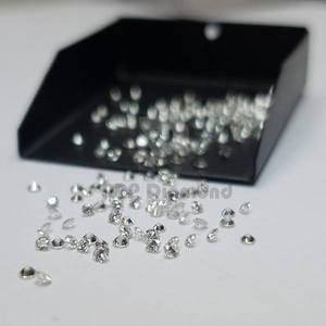 หินเพชรแท้100% ธรรมชาติแบบหลวมสี GH ความคมชัดของ Si 2.0-2.1MM ระยะประชิด - Product Image 2