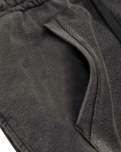 Ropa de calle con logotipo bordado personalizado, chándales lavados con ácido, pantalones de chándal con parche desgastado y Sudadera con capucha, conjunto de Jogger para hombre - Product Image 3