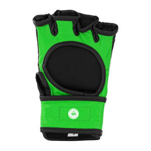 Guantes Mma profesionales de cuero PU de medio dedo para hombres Guantes de entrenamiento de talla grande Suministro de precio de fábrica para entrenamiento de boxeo - Product Image 6