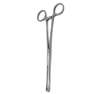 Tisu bedah Allis penjepit forsep dengan Tang pengunci bergigi alat usus dokter hewan besi tahan karat. - Product Image 5