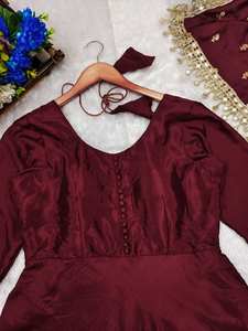 Indian Designer Salwar Kameez Anarkali Dress Gown Anarkali Gown Suits Dresses Salwar Kameez for Women Pakistani Dresses - Product Image 4