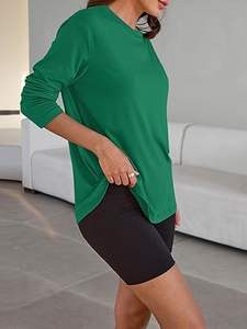 Hot Selling <b>Men</b> Long Sleeve T-<b>Shirt</b> Spandex/Polyester <b>Flannel</b> Stand Collar Comfortable Fit Breathable Quick Dry Casual Winter - Product Image 2