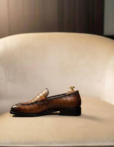 New Summer Autumn <b>Men</b> Business Casual <b>Shoes</b> Breathable Light Weight Rubber Outsole Non-Slip Handmade for Leather <b>Shoes</b> - Product Image 6