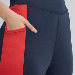 Leggings Deportivos de Cintura Media para Mujer 2023, Diseño Sólido, Secado Rápido, Transpirables, Spandex/Poliéster, Nuevo Diseño para Yoga y Gimnasio - Product Image 5