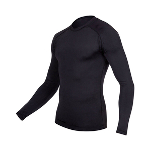 Rash Men Custom UV Ropa Rush Guard Ropa de protección solar Hombres Camisa de compresión Rash Guard Hombres - Product Image 2