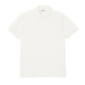 Chemise décontractée pour homme à manches courtes, coupe régulière, personnalisée, en maille tricotée de nylon, polyester et élasthanne, séchage rapide, anti-odeur, respirante - Product Image 1