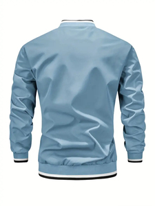Chaqueta con letras de béisbol para adultos y jóvenes de lana hecha a medida, nueva chaqueta universitaria de lana de alta calidad para hombres - Product Image 5