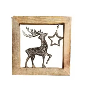 Mesa de metal de lujo decoración árbol de Navidad centro de mesa para la cena de vacaciones y el estilo del hogar - Product Image 4