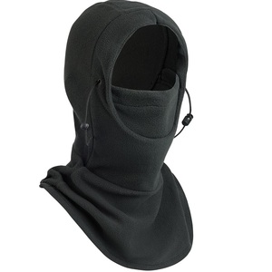 Masque facial plus chaud pour le ski, la moto, le vélo, l'hiver, masque facial complet, balaclavas respirant en polaire et coton avec cordon de serrage - Product Image 4
