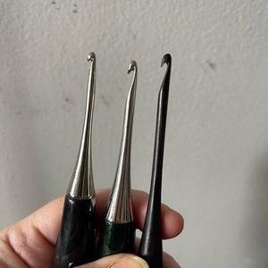 Différentes tailles couture poignée en résine crochet en métal crochet crochet-fourniture en gros - Product Image 5