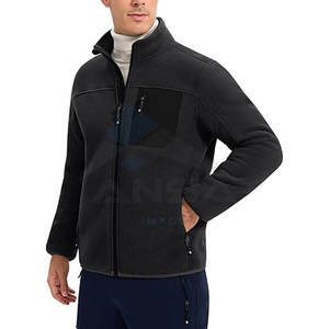 Chaqueta de Forro Polar para Hombre, con Cremallera Completa, Forro de Sherpa, Gruesa, Cálida, para Invierno, Senderismo al Aire Libre, para Clima Frío, Camping, Trekking, Viajes - Product Image 6