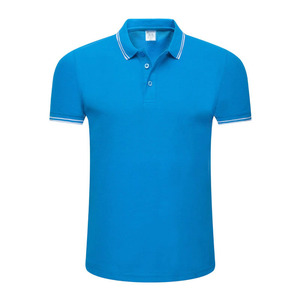 T-shirt polo 100% coton de qualité supérieure personnalisé de bonne conception pour hommes Chemise imprimée en gros personnalisée T-shirt polo uni pour hommes - Product Image 2