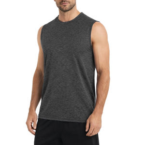 T-shirt de performance pour homme, écologique, respirant, évacuant l'humidité, séchage rapide, 100% polyester, col rond, coupe classique, 180g - Product Image 4