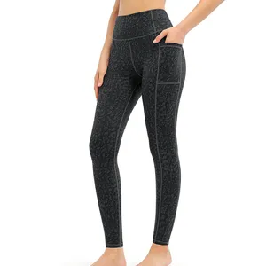 High Quality Women Leggings Solid Color Soft Yoga Fitness Sports Wear Gym Hot Sale Legging For Ladies